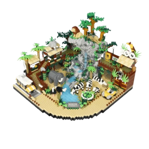 Klocki Zoo Zwierzęta 4800 sztuk zestaw 1/2