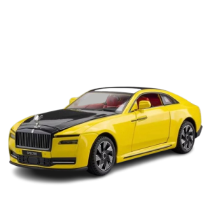 Model samochodu Rolls Royce Spectre skala 1:24 żółty 