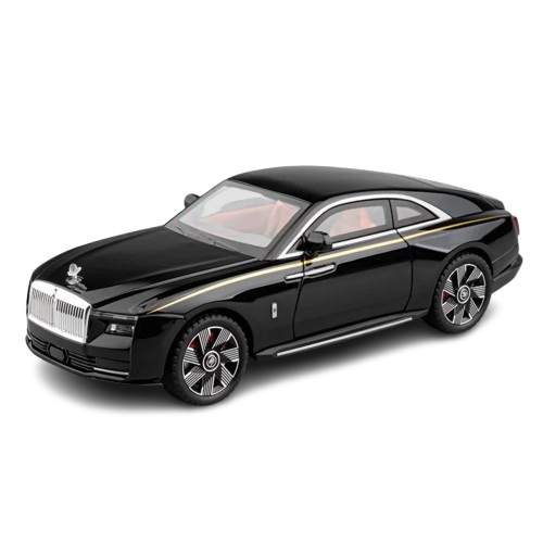 Zabawka auto w skali Rolls-Royce Spectre czarny .png