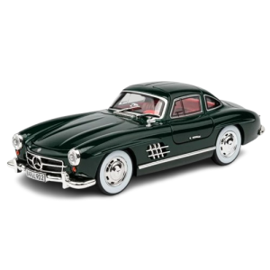 Model samochodu Mercedes Benz SL300 skala 1:24 zielony