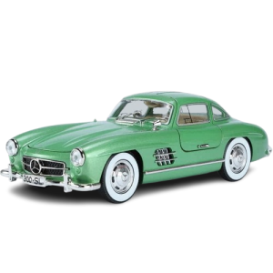 Model samochodu Mercedes Benz SL300 skala 1:24 zielony