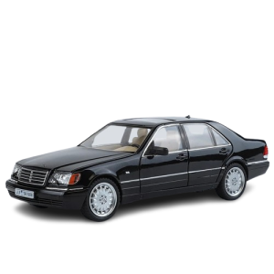 Model samochodu Mercedes Benz W140 skala 1:24 czarny