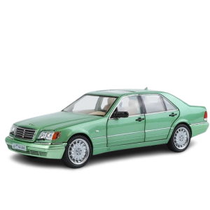 Model samochodu Mercedes Benz W140 skala 1:24 zielony
