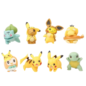 Zestaw 8 szt figurek z serii Pokemon zabawka