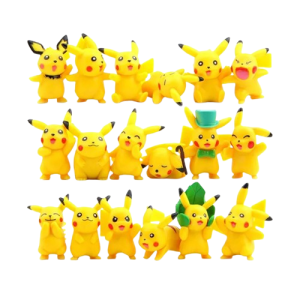 Zestaw 18 szt figurek z serii Pokemon zabawka