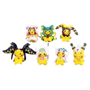 Zestaw 7 szt figurek z serii Pokemon zabawka