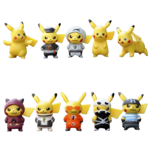 Zestaw 10 szt figurek z serii Pokemon zabawka 
