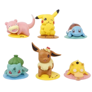 Zestaw 6 szt figurek z serii Pokemon zabawka