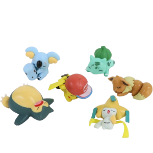 Zestaw 6 szt figurek z serii Pokemon limitowana edycja