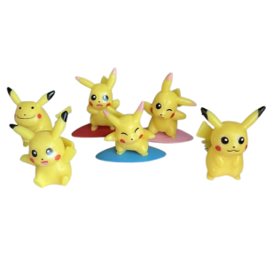 Zestaw 6 szt figurek z serii Pokemon dla dziecka