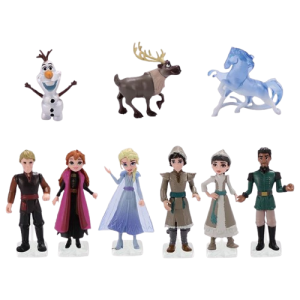 Zestaw figurek bajkowych Elza Frozen 9 sztuk 