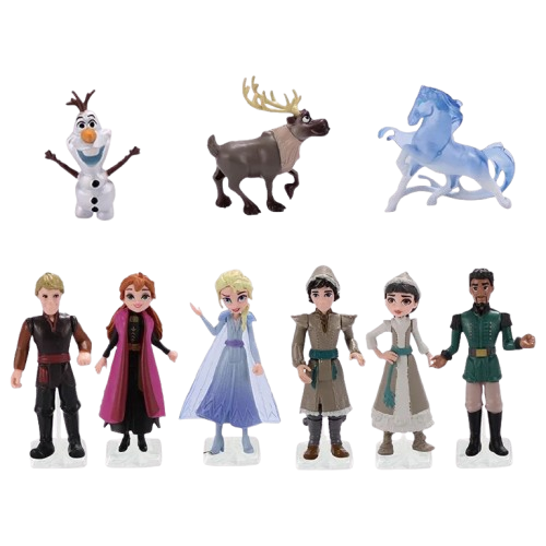 Figurki Kraina Lodu Elza Frozen 9 szt 5-11 cm.png