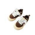 Zamszowe sneakersy dla dziecka klasyczne wiązane brąz.png