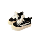 Zamszowe sneakersy dla dziecka klasyczne wiązane czarne modne.png
