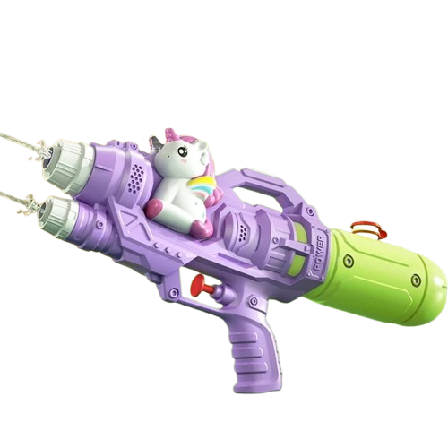 Pistolet na wodę dla dziecka Unicorn Jednorożec fioletowy.png
