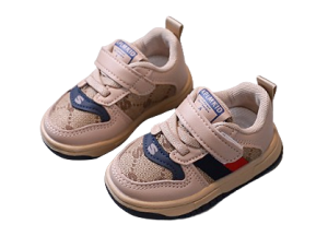 Sneakersy sportowe dla chłopca na rzep sznurowane