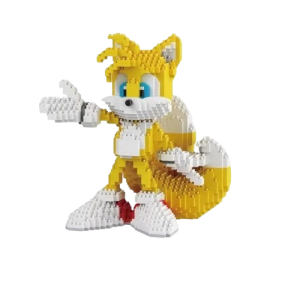 Zestaw klocków figurka Sonic Tails 1982 elementy