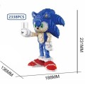 Niebieski Jeż Sonic z klocków .jpeg
