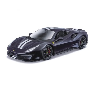 Kolekcjonerski model zabawka 1:24 Ferrari 488 Pista black