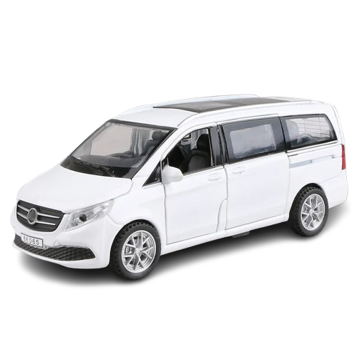 Zabawka model samochodu Mercedes V-klasa Vito V260 white.png