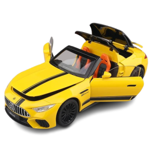 Model zabawka Mercedes SL63 AMG skala 1:22 składany dach