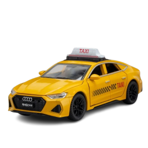 Autko Audi RS7 skala 1:32 szybkie Taxi zółte