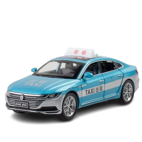 Autko Volkswagen Arteon CC skala 1:32 Taxi zabawka model