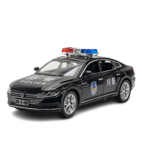 Autko Volkswagen Arteon CC skala 1:32 radiowóz Policja