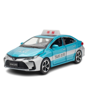Zabawka autko Taxi Toyota Corolla 1:32 niebieska