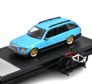 Model klasyka Mercedes Benz E klasa w124 kombi skala 1:64