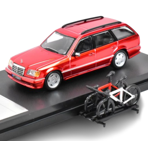 Model klasyka Mercedes Benz E klasa w124 kombi skala 1:64