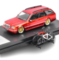 Model klasyka Mercedes Benz E klasa w124 kombi skala 1:64