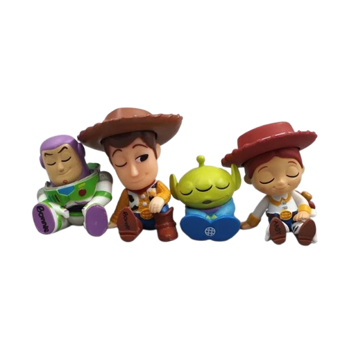Figurki Toy Story zestaw 4 sztuk Buzz Chudy Jessie