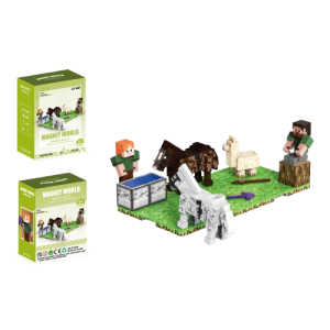 Klocki magnetyczne Minecraft dla fanów kultowej gry 