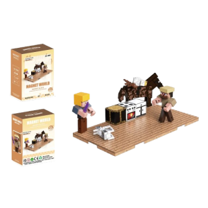 Klocki magnetyczne Minecraft dla fanów kultowej gry 