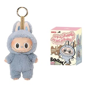 Brelok Labubu Macaron Błękitny The Monsters 17 cm pluszowy