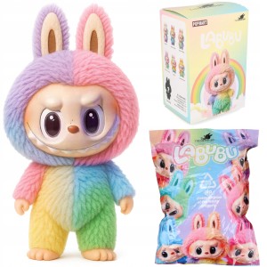 Brelok Labubu Energy Tęczowy The Monsters Pluszak 17 cm