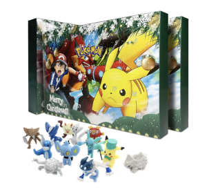 Kalendarz adwentowy świąteczny Pokemon na prezent 24 figurki