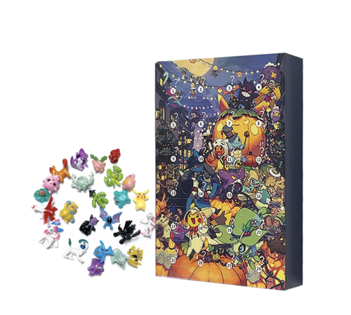 Kalendarz Pokemon adwentowy na święta prezent 24 figurki