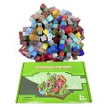 Minecraft Duży Zestaw Klocki Magnetyczne Kolekcjonerskie 300szt