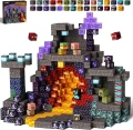 Minecraft Duży Zestaw Klocki Magnetyczne Kolekcjonerskie 300szt
