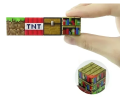 Minecraft Duży Zestaw Klocki Magnetyczne Kolekcjonerskie 300szt