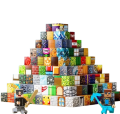 Minecraft Duży Zestaw Klocki Magnetyczne Kolekcjonerskie 300szt