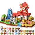 Minecraft Duży Zestaw Klocki Magnetyczne Kolekcjonerskie 300szt