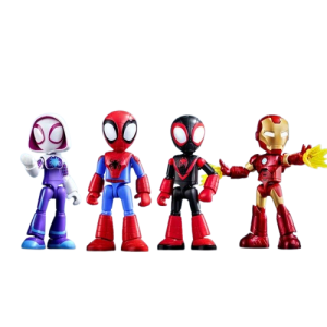 Figurki Marvel Spidey i super kumple 4 sztuki 12 cm