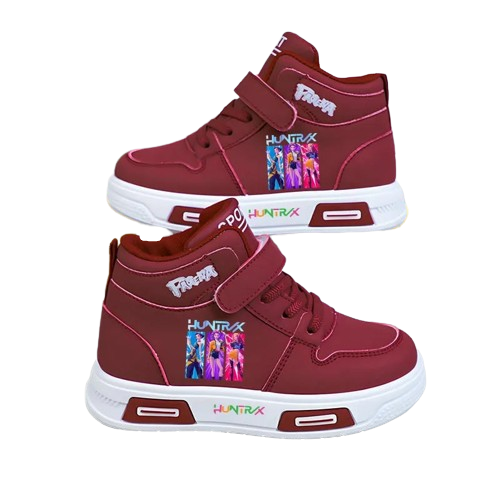 Sneakersy dziecięce K-Pop Demon Hunters wysokie na rzep
