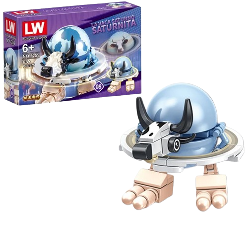 Klocki Brainrot Krowa Saturn 68 elementy.