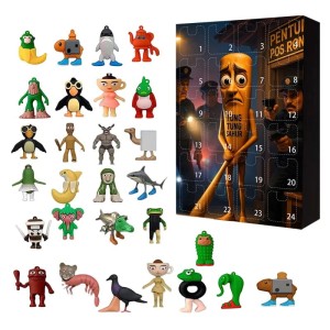 Kalendarz Adwentowy Brainrot 24 figurki ozdoby świąteczne