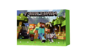 Kalendarz Adwentowy Minecraft z figurkami 24 sztuki