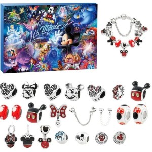 Kalendarz Adwentowy Disney Myszka Miki bransoletka Charms